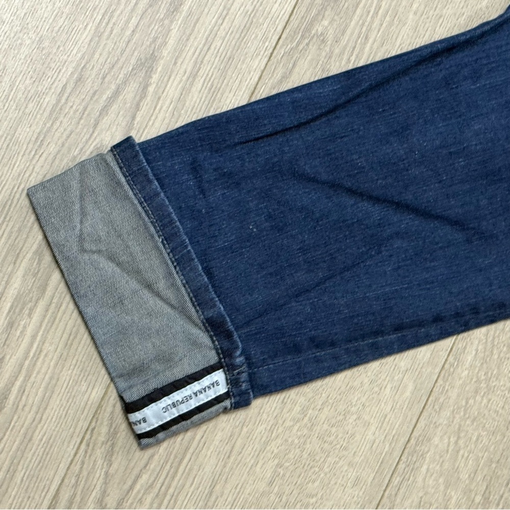 Banana Republic Cuff Women's Blue Jeans 10/30 - Picture 5 of 6